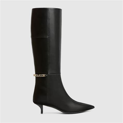 gucci denim wellington boots|gucci signoria ankle boots.